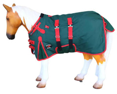 Manta CHALLENGER para foal exterior: resistente y seca en climas húmedos.