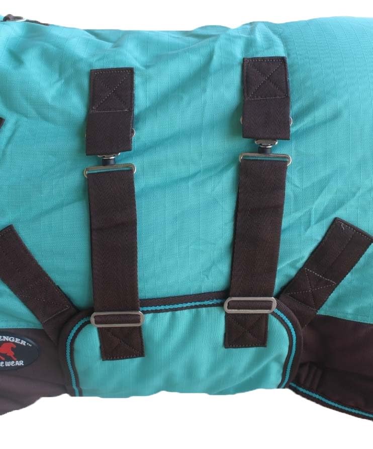 Manta Challenger: ajuste rápido con cierres frontales para un puesto seguro