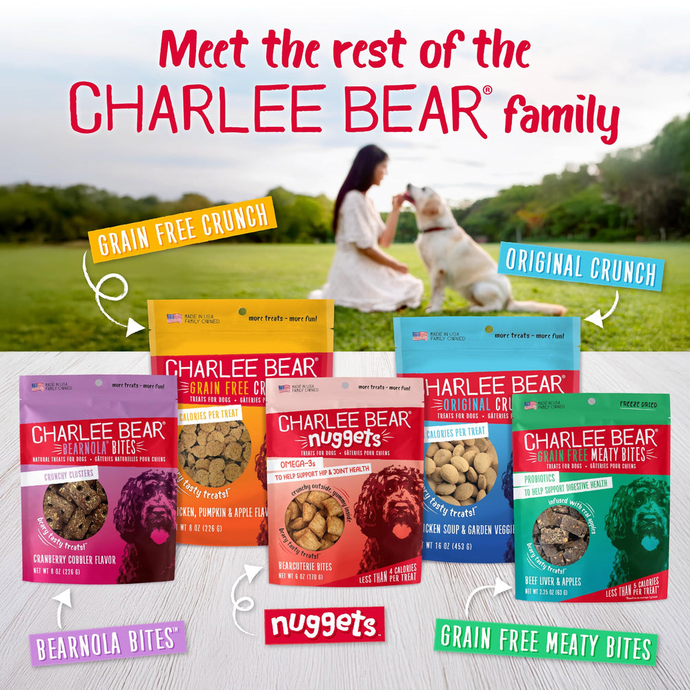 Charlee Bear Bocaditos hechos en Estados Unidos con cuidado local.