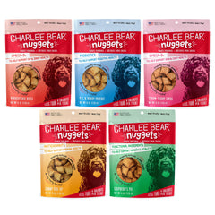 Charlee Bear Nuggets con probióticos y antioxidantes para perros, empaque de 6 oz.