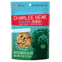 Charlee Bear galletas de queso y huevo, premio crujiente para recompensa