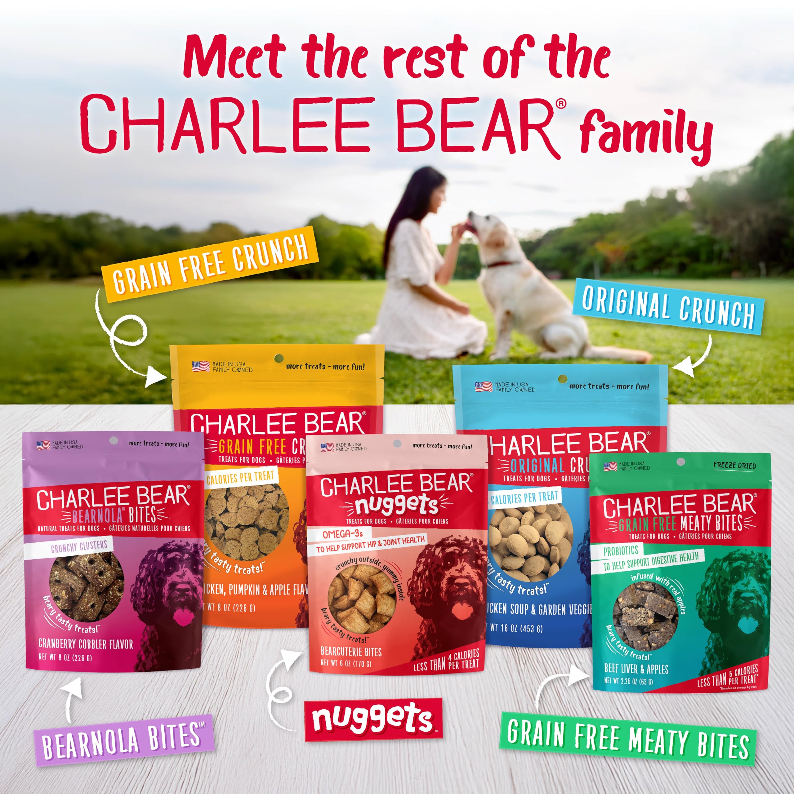 Charlee Bear Original Crunch, juguete premio ideal para dispensación