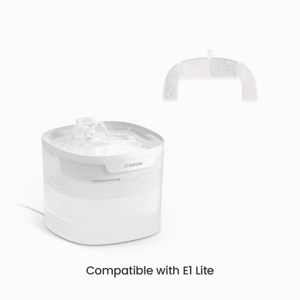 Cheerble diseño blanco compacto, cabe en cualquier rincón del hogar.