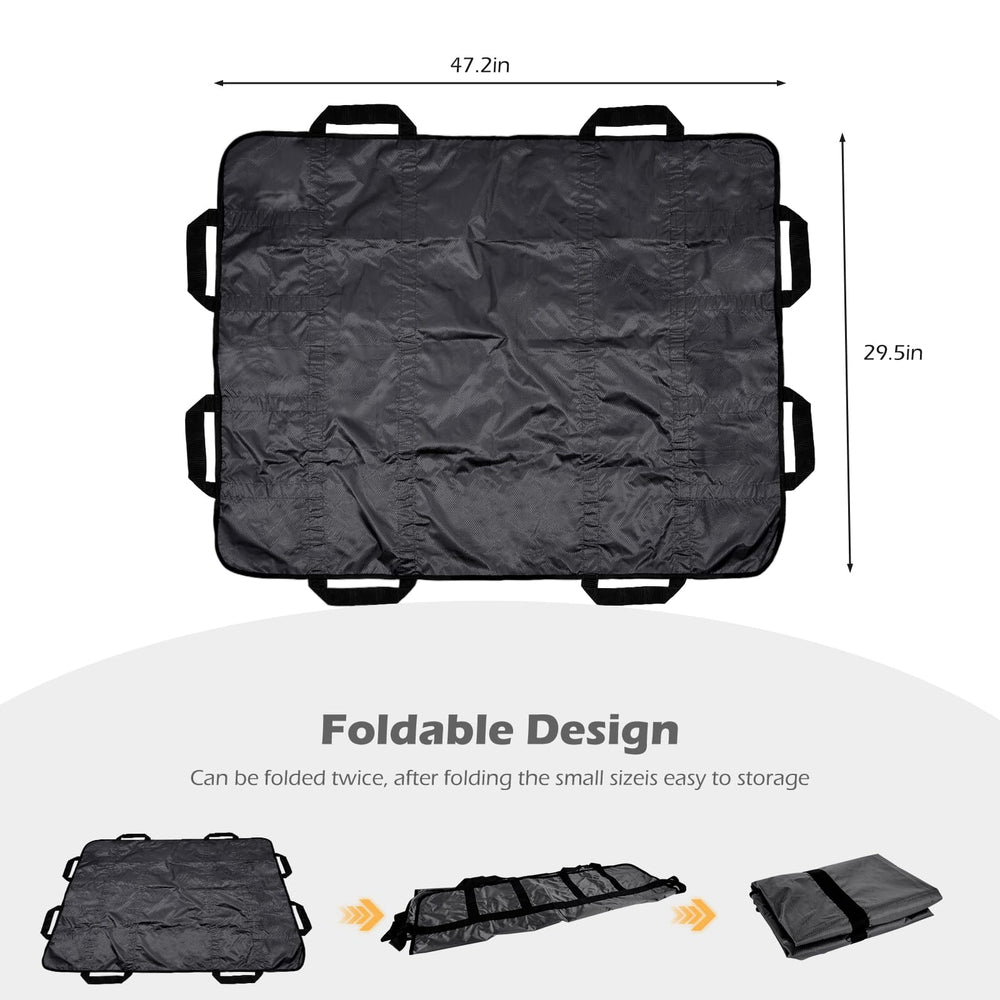 ChengFu camilla para perros grandes, medidas 48x40 pulgadas, ideal para traslados.