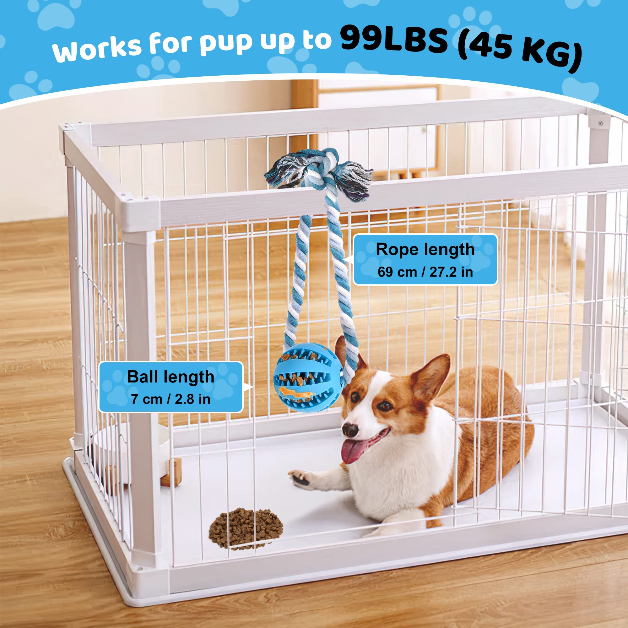 ChengFu bola con alimento para perros, mantiene a tu mascota entretenida