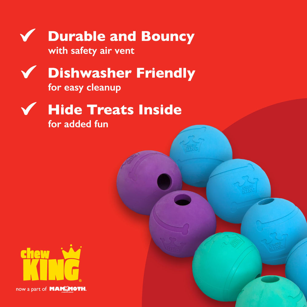 Chew King bola con ventilación de seguridad para juego seguro