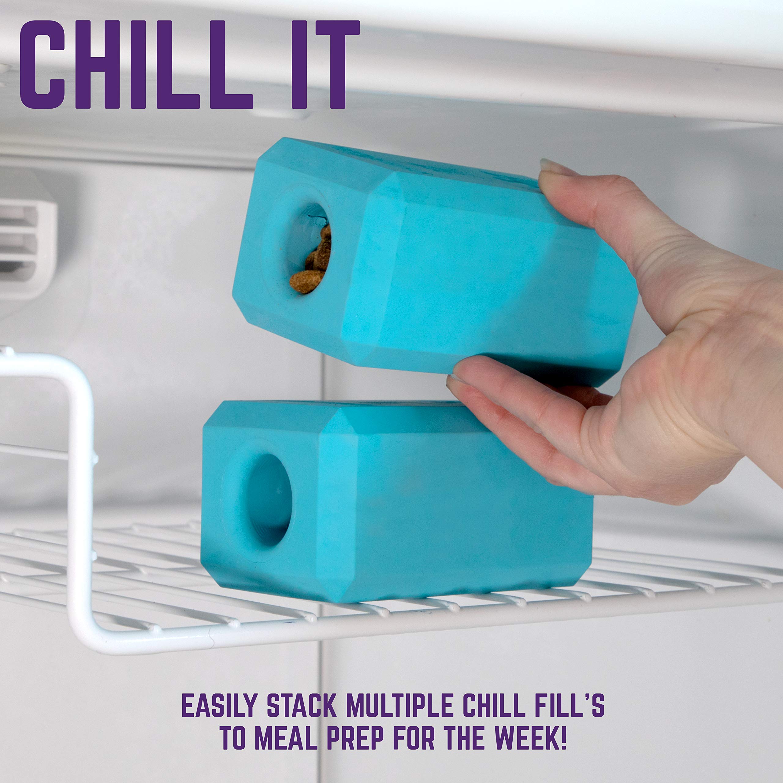 Chew King Chill Fill, uso diario y entretenimiento seguro.