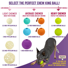 Chew King Supreme: balón de alto rebote, ideal para sesiones cortas de juego