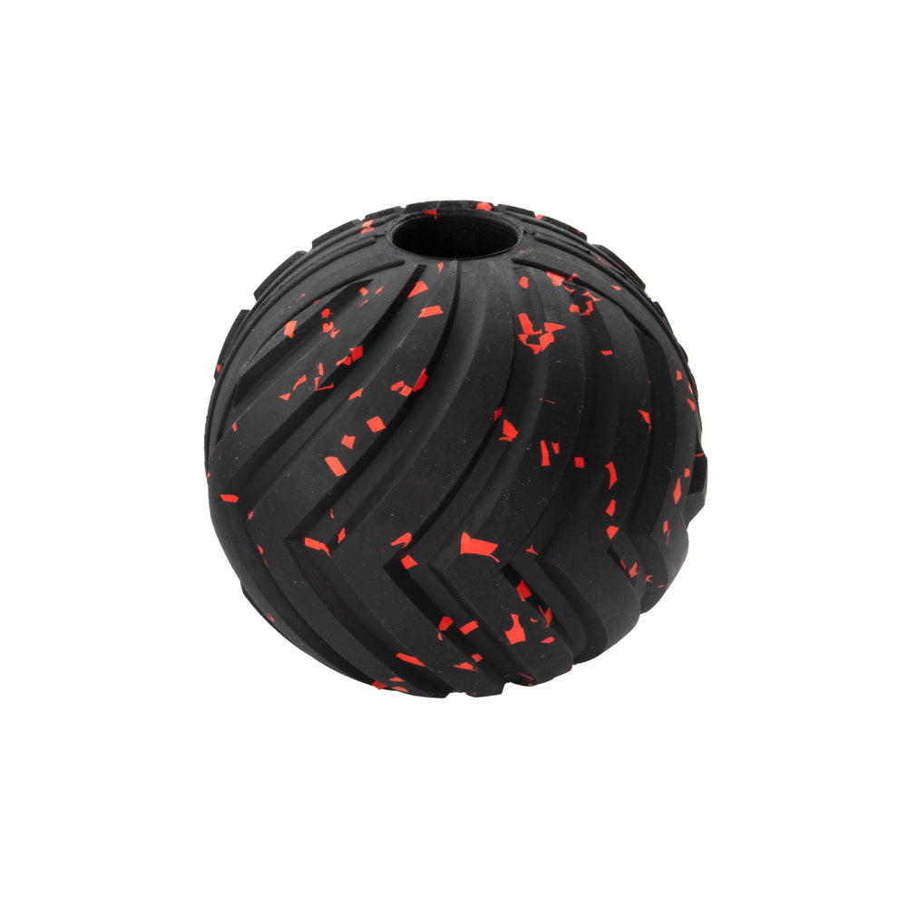 Chew King Supreme: pelota de goma 3 pulgadas, resistente para mordedores y diversión segura.