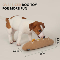CHEWFFON dos chirridos, juguete interactivo para perro.