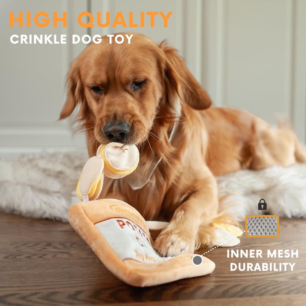 CHEWFFON jouet lavable en machine, entretien facile et pratique.