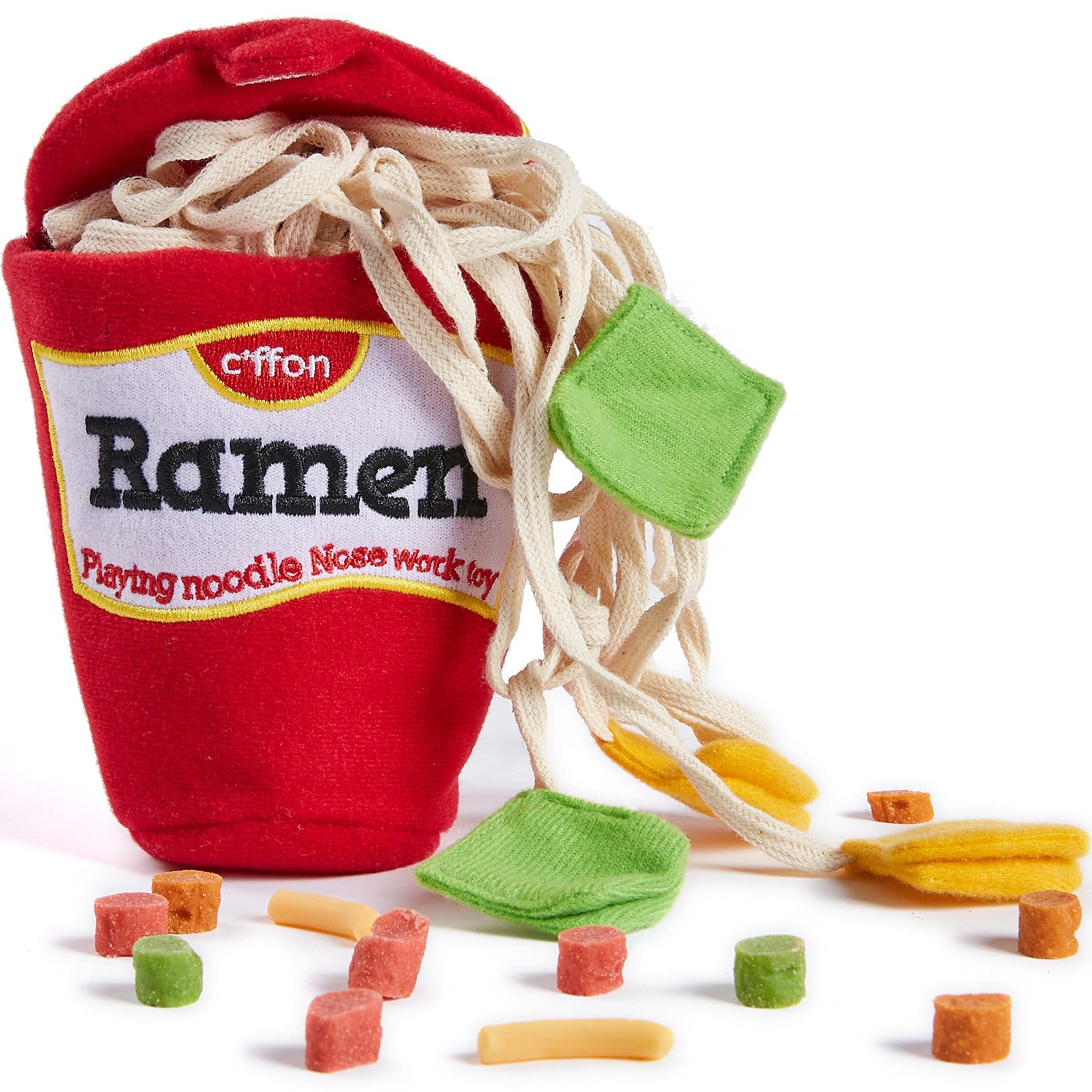 CHEWFFON jouet puzzle ramen, stimulation olfactive pendant les friandises.