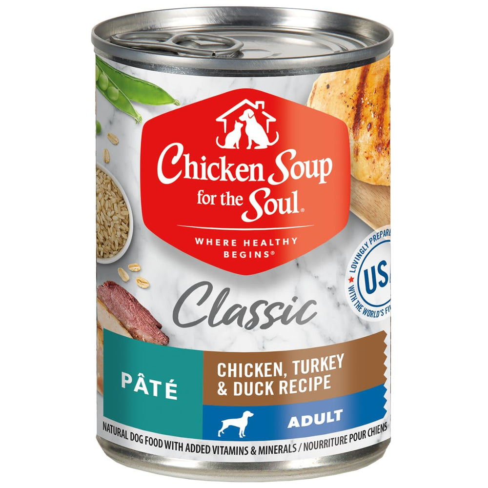 Chicken Soup for the Soul: lata húmeda para perros con ingredientes reales para bienestar diario