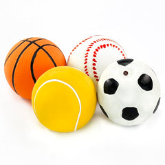 CHIWAVA bola deportiva de látex, chirriador, ideal para juego activo al aire libre.