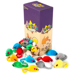 CHIWAVA juguete para gato interactivo con peluche para estimular la curiosidad.