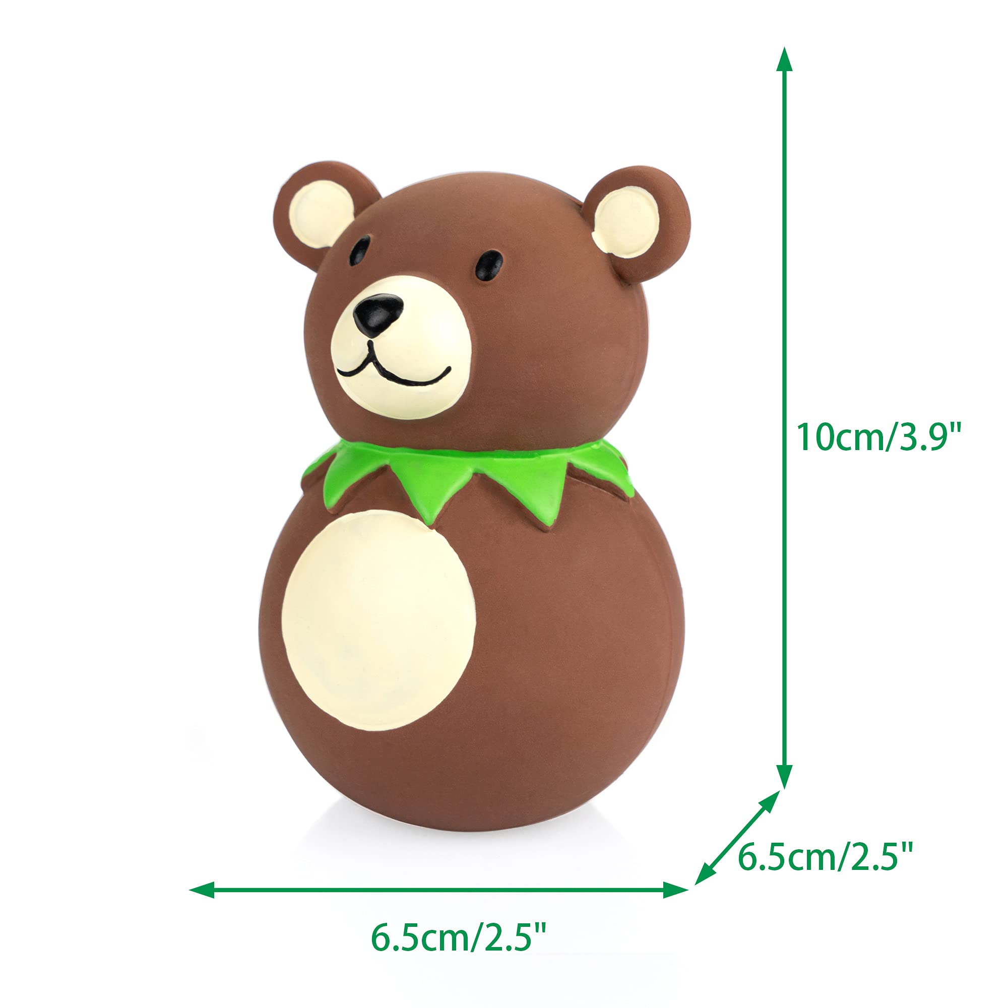 CHIWAVA oso marrón apilado: conjunto variado para juegos interactivos