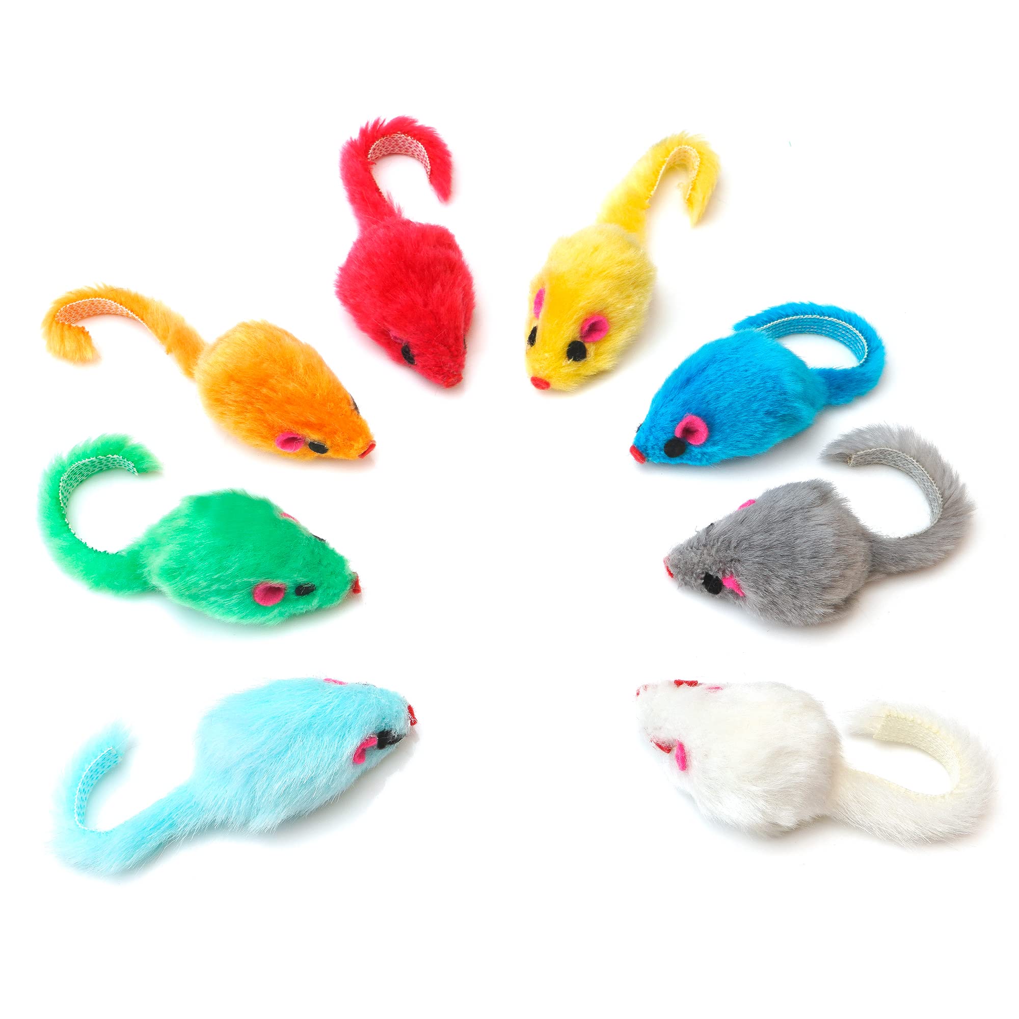 CHIWAVA lote de 36 ratones peluche para enriquecer el juego diario.