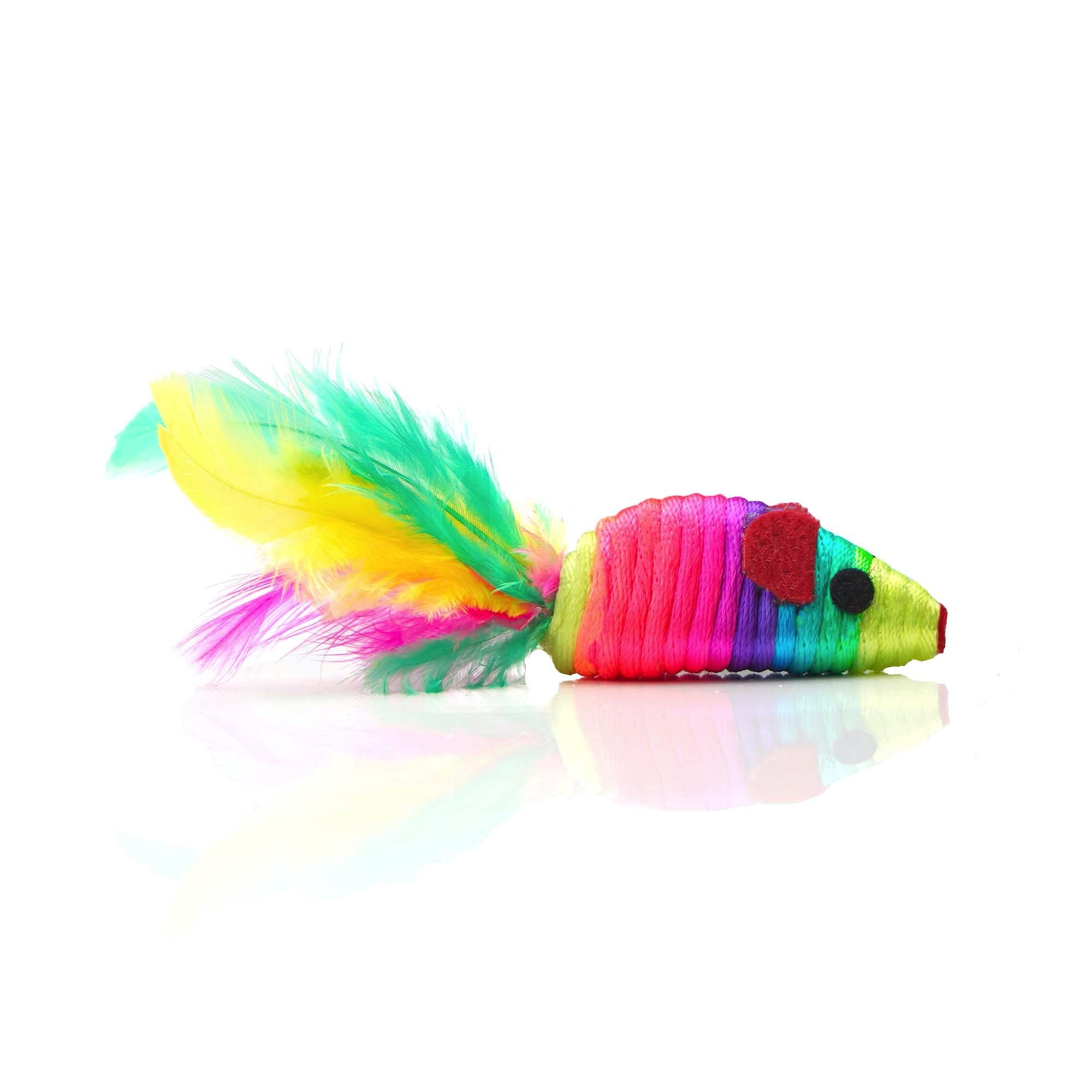 CHIWAVA paquete de 24 ratones, perfecto para hogares con varios gatos.