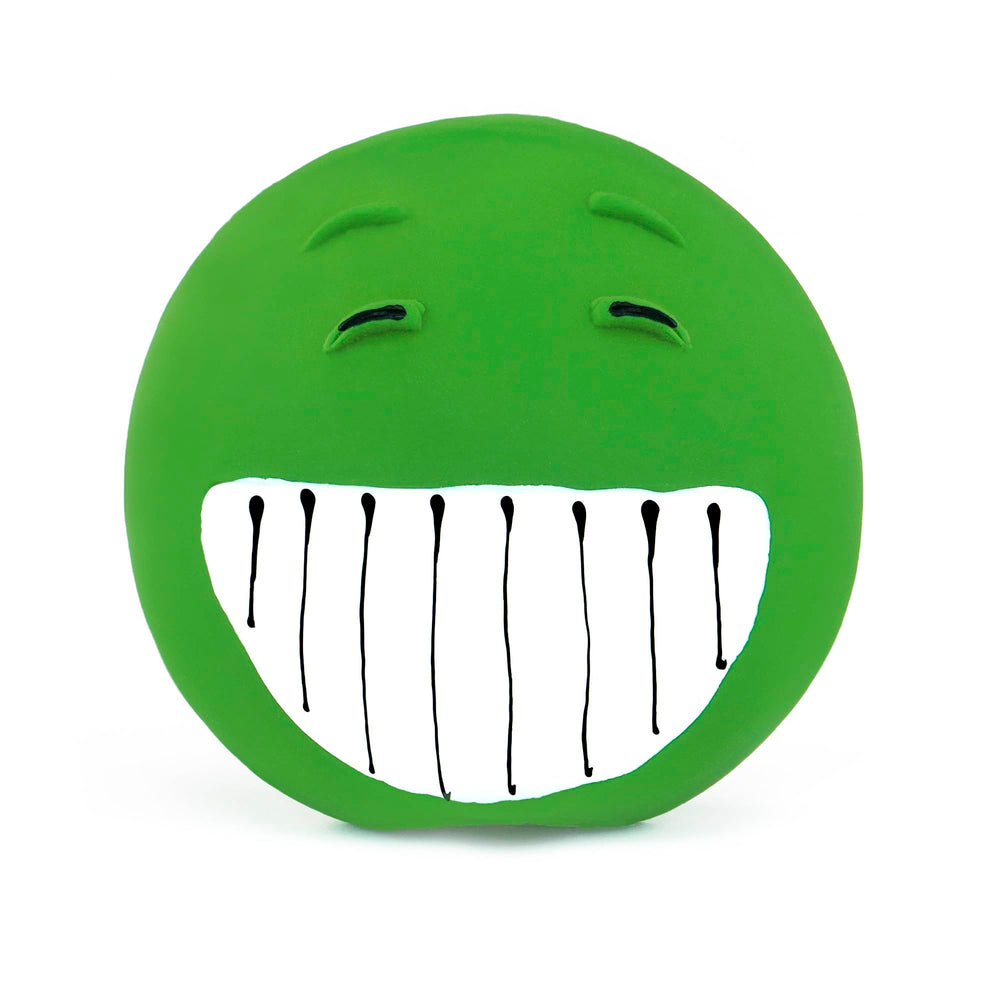 CHIWAVA pelotas de látex 3,2'' con sonrisa naranja para juegos de interior.