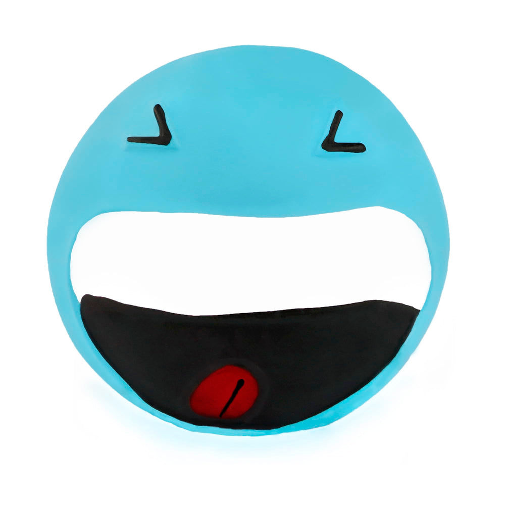 CHIWAVA pelotas de látex 3,2'' con sonrisa rosa para juegos interactivos.