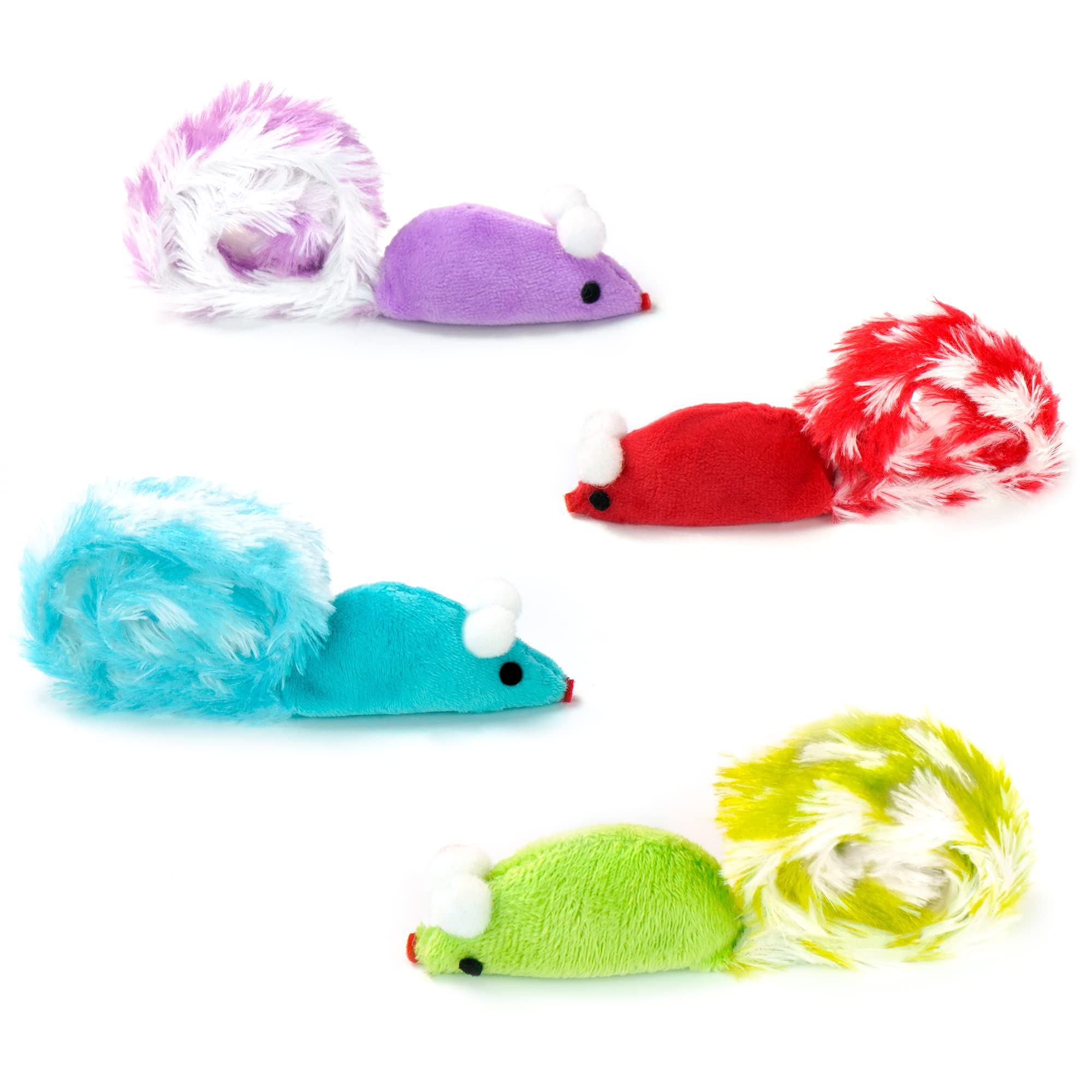 CHIWAVA ratón peluche de colores variados para diversificar el juego.