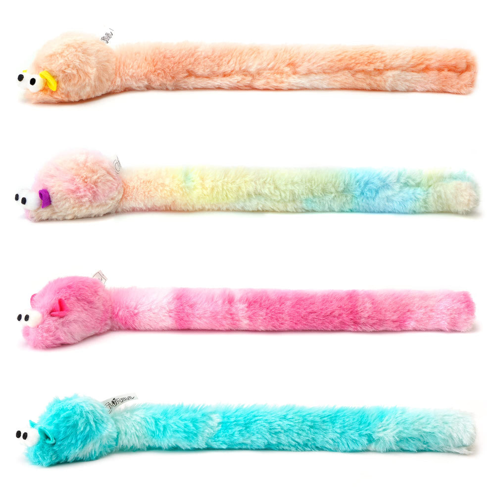 CHIWAVA ratón de peluche sin campana, juego nocturno tranquilo para dormir.