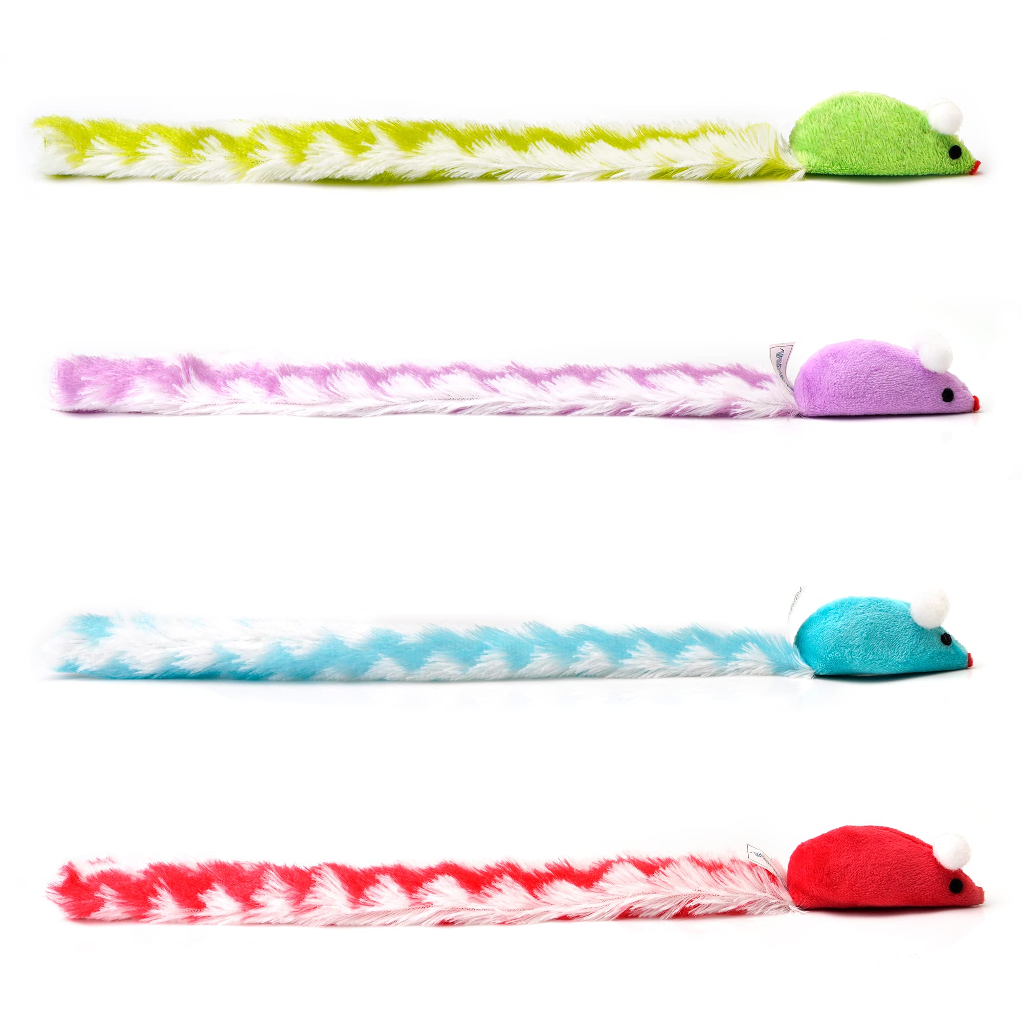CHIWAVA ratón peluche suave ideal para ejercitar la caza en casa.