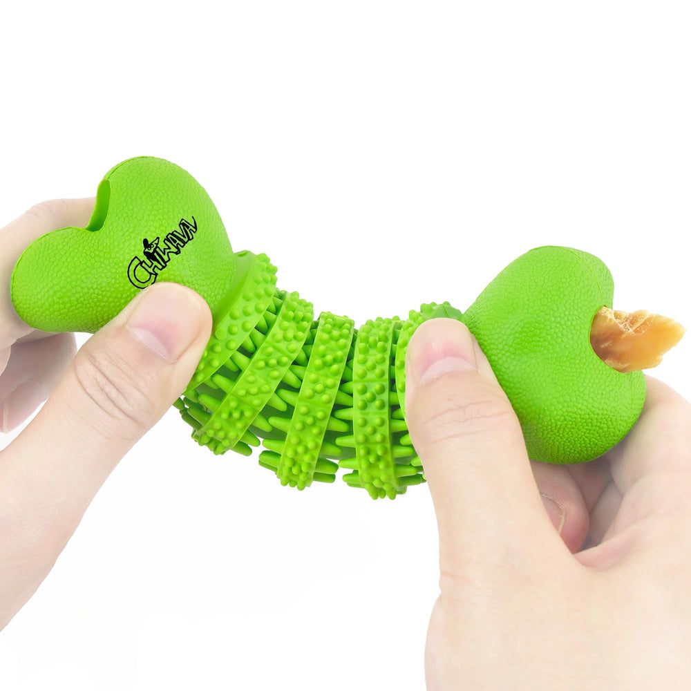 CHIWAVA textura goma dental, superficie áspera para limpieza suave durante el juego.