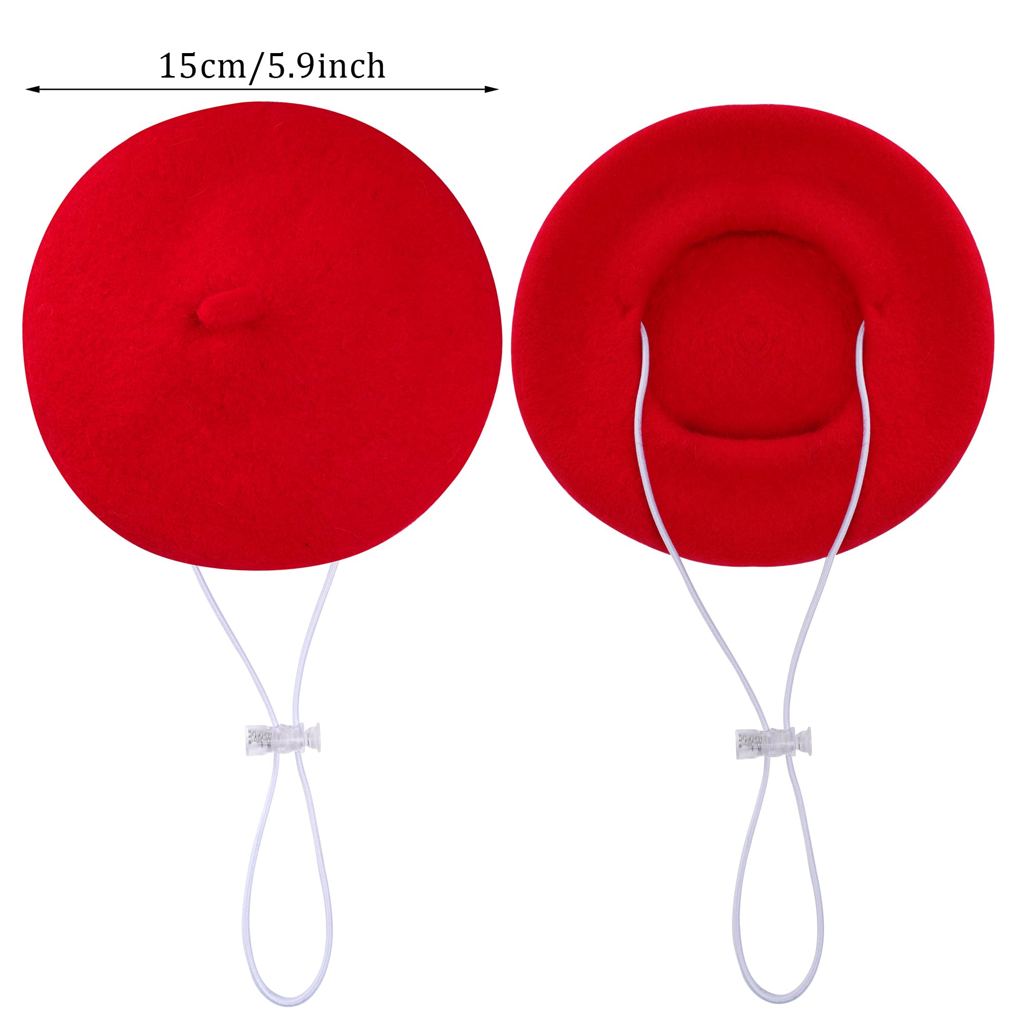 Boina para perro de Choyaxo con cordón, ajuste estable para paseos.