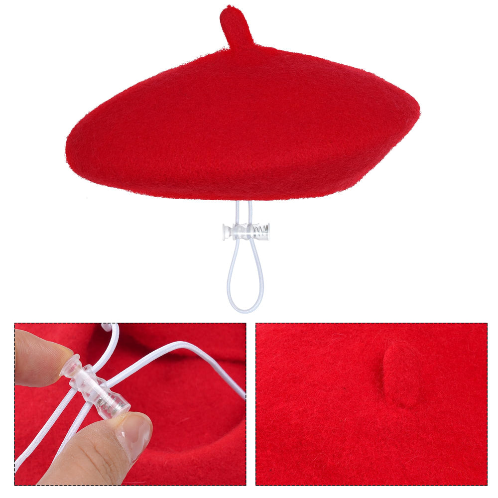Boina decorativa de Choyaxo para perro, añade encanto divertido.