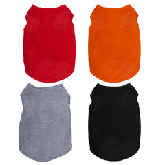 Camiseta sin mangas negra de choyaxo para mascotas, cómoda y transpirable.