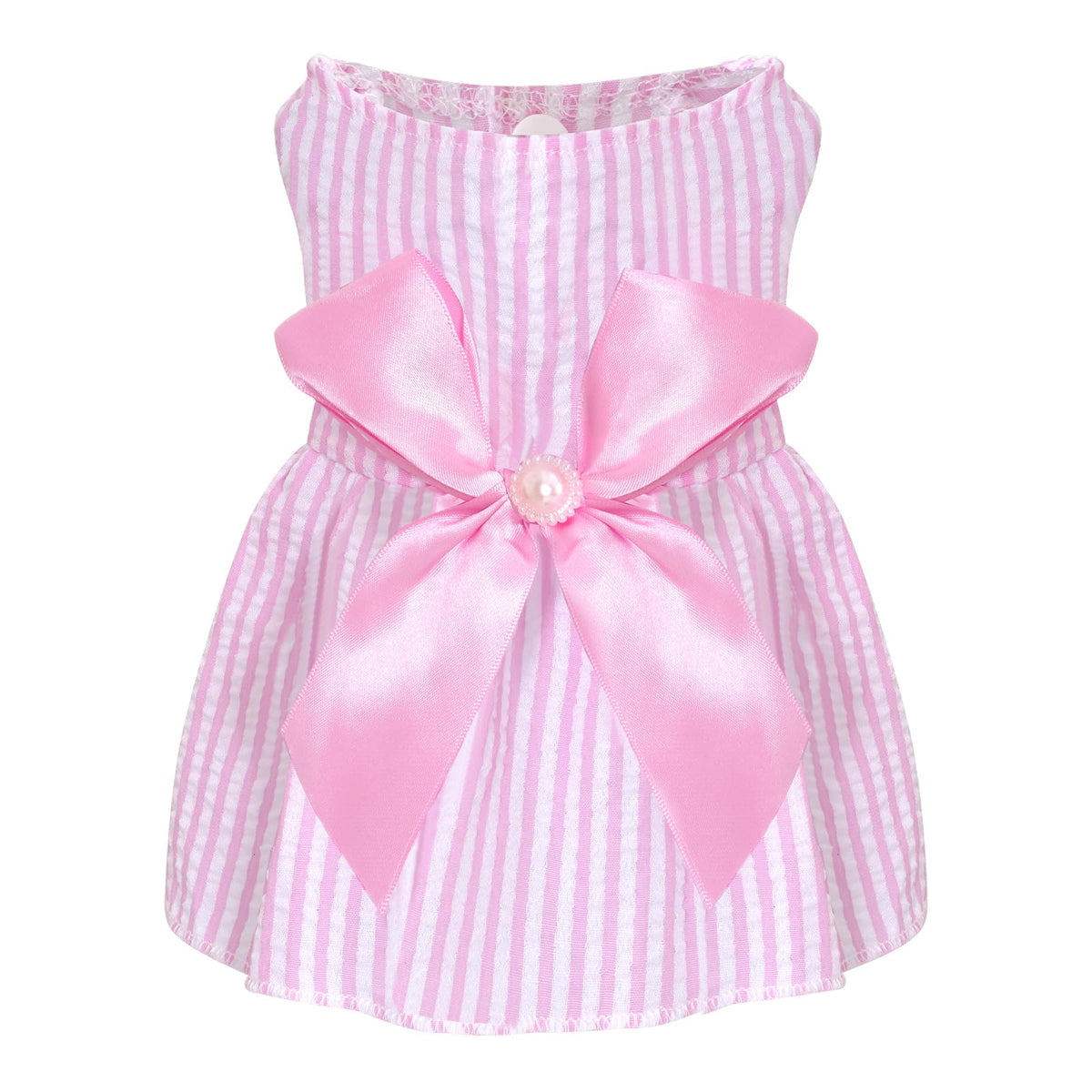 Vestido con lazo de Choyaxo para perro, estilo princesa, ideal para paseos.