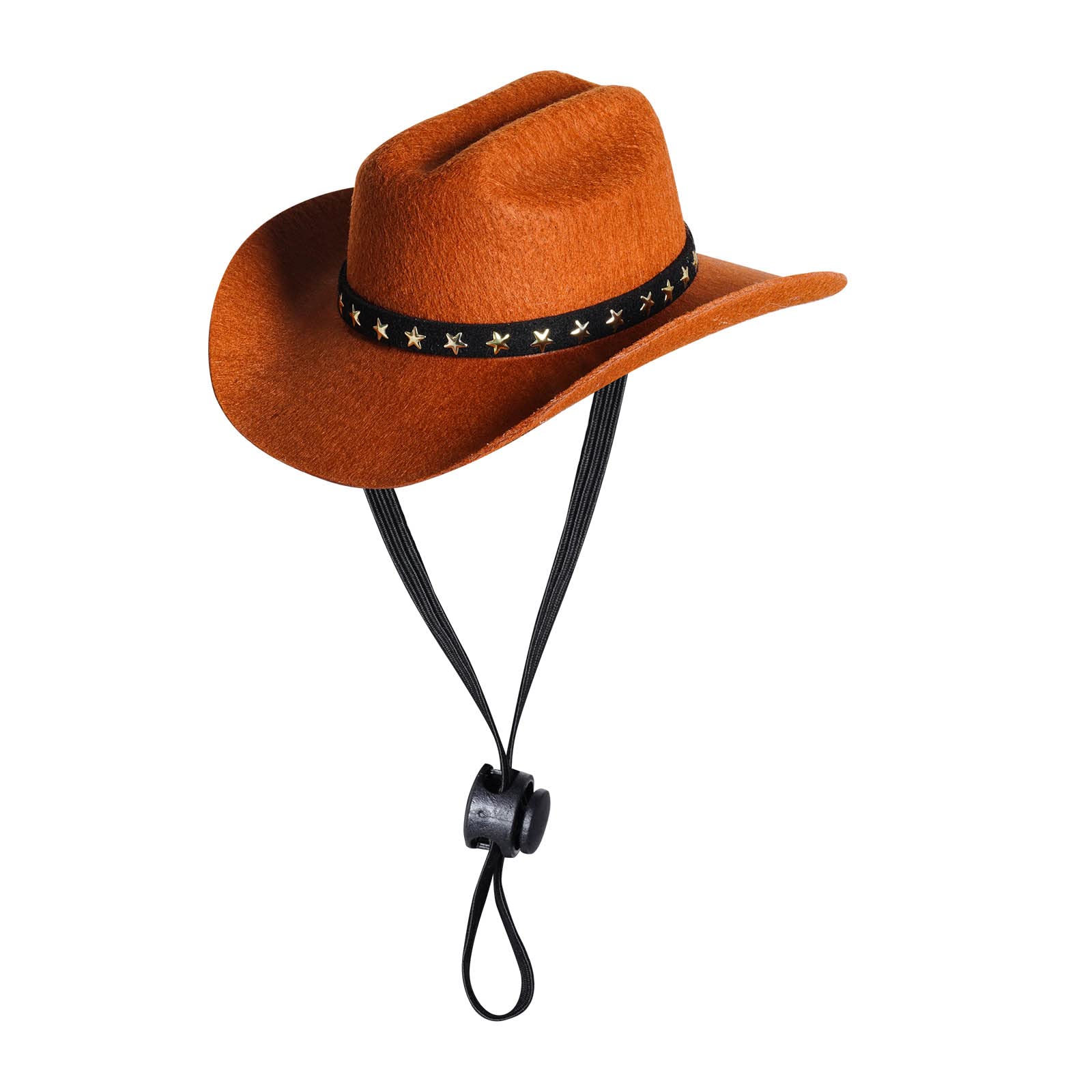Sombrero vaquero marrón de choyaxo para mascota, ideal para fotos divertidas