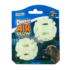 Bola Chuckit! Air Glow iluminada para juegos al atardecer.