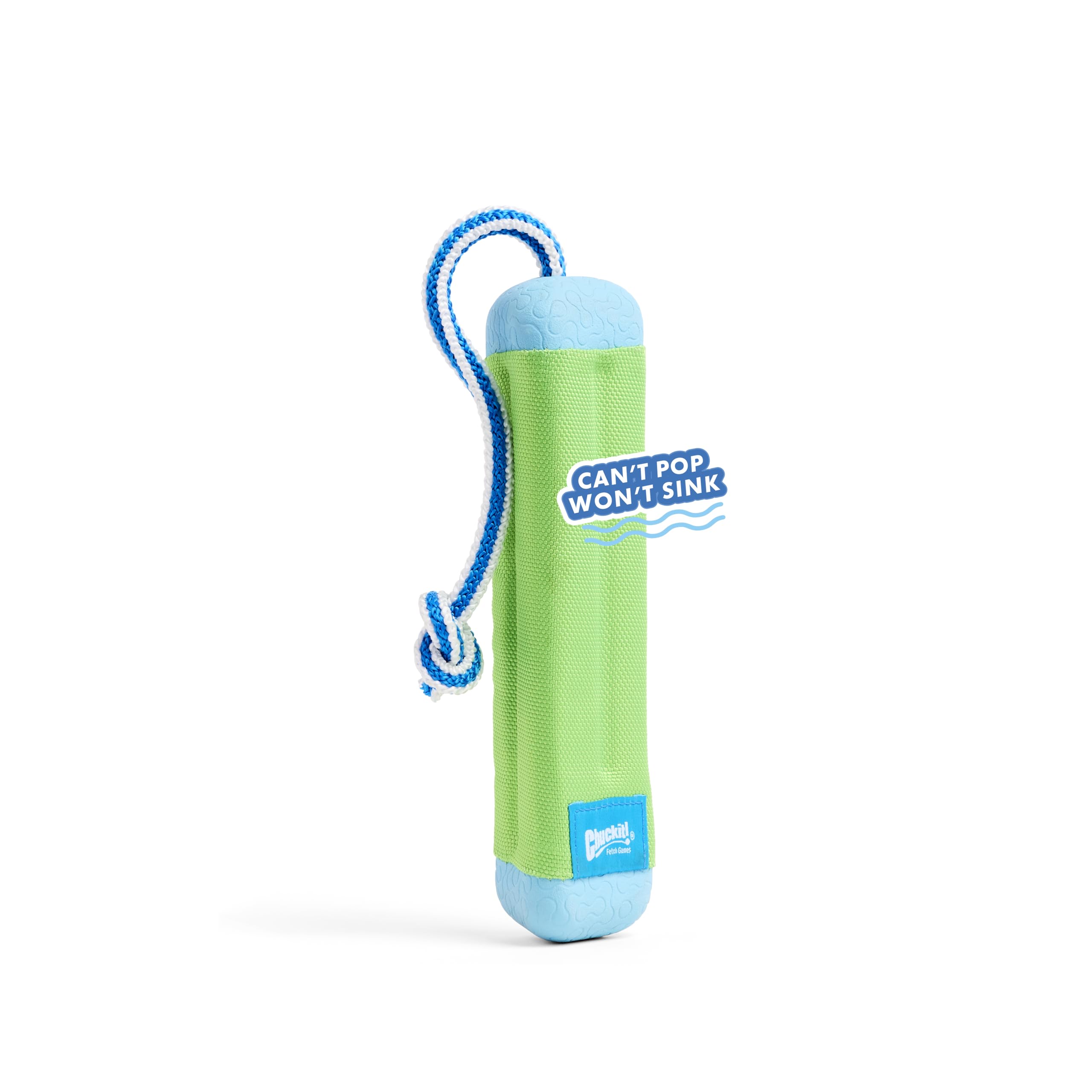 Chuckit! Amphibious Bumper detalle de cuerda de agarre para lanzamiento firme
