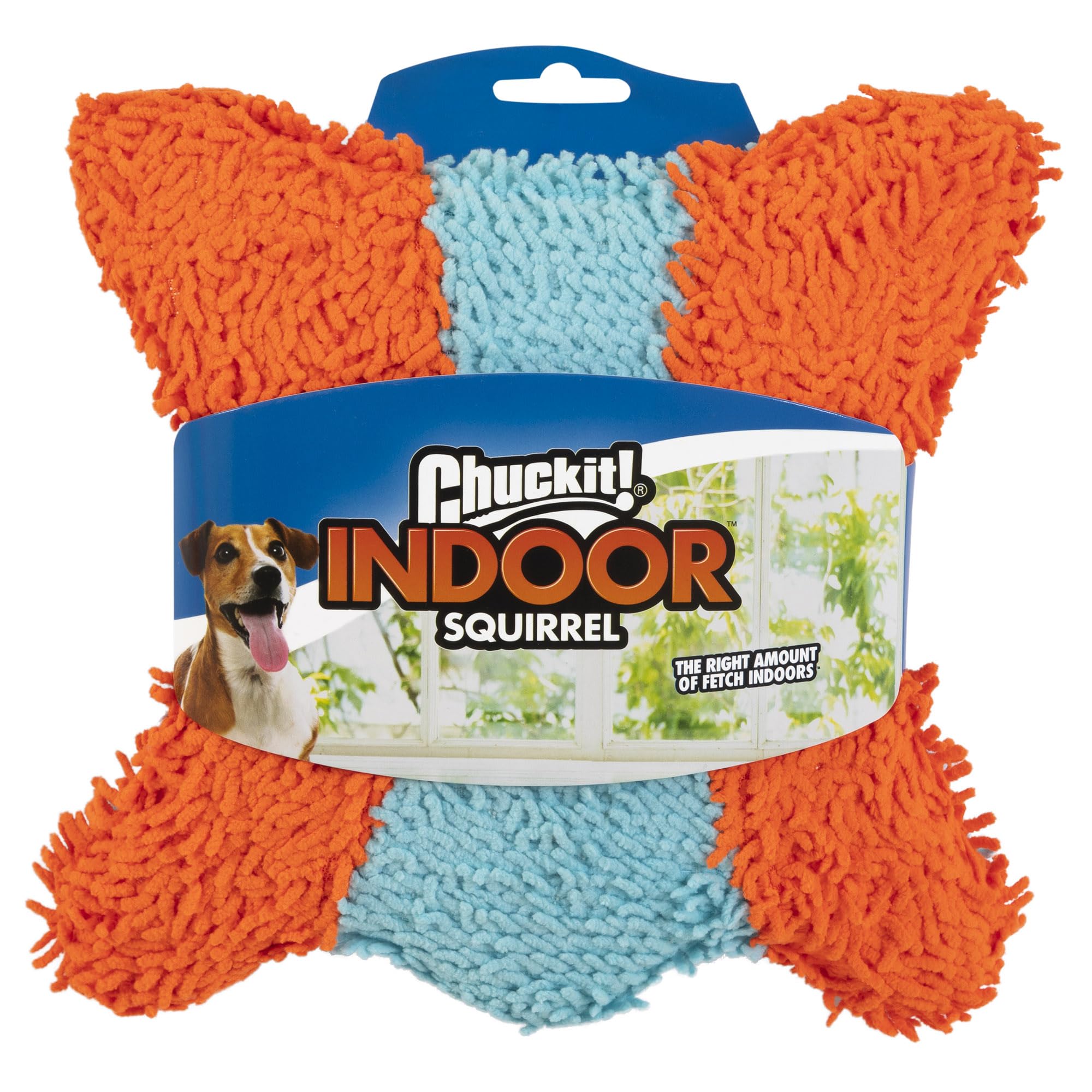 Chuckit! Ardilla interior de chenille para perros, ideal para jugar dentro de casa