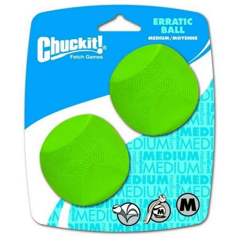 Bola ChuckIt grande, fácil de limpiar, perfecta para uso diario en exteriores.