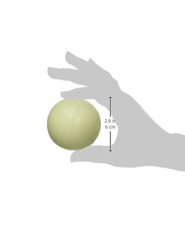 Bola Chuckit con textura agradable para morder, fácil de limpiar.