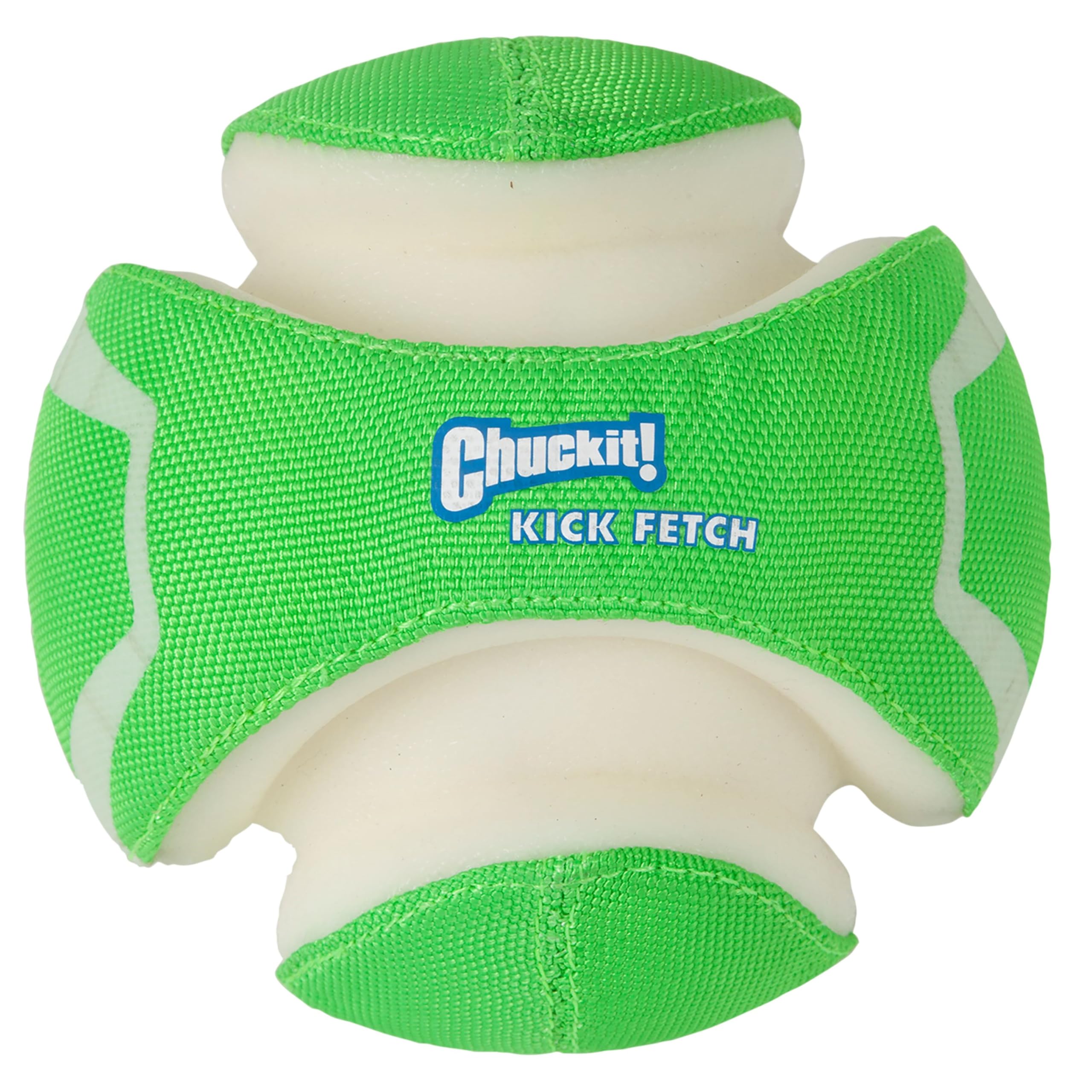 ChuckIt! Kick Fetch con luz, ideal para jugar al atardecer y mantener la visibilidad.