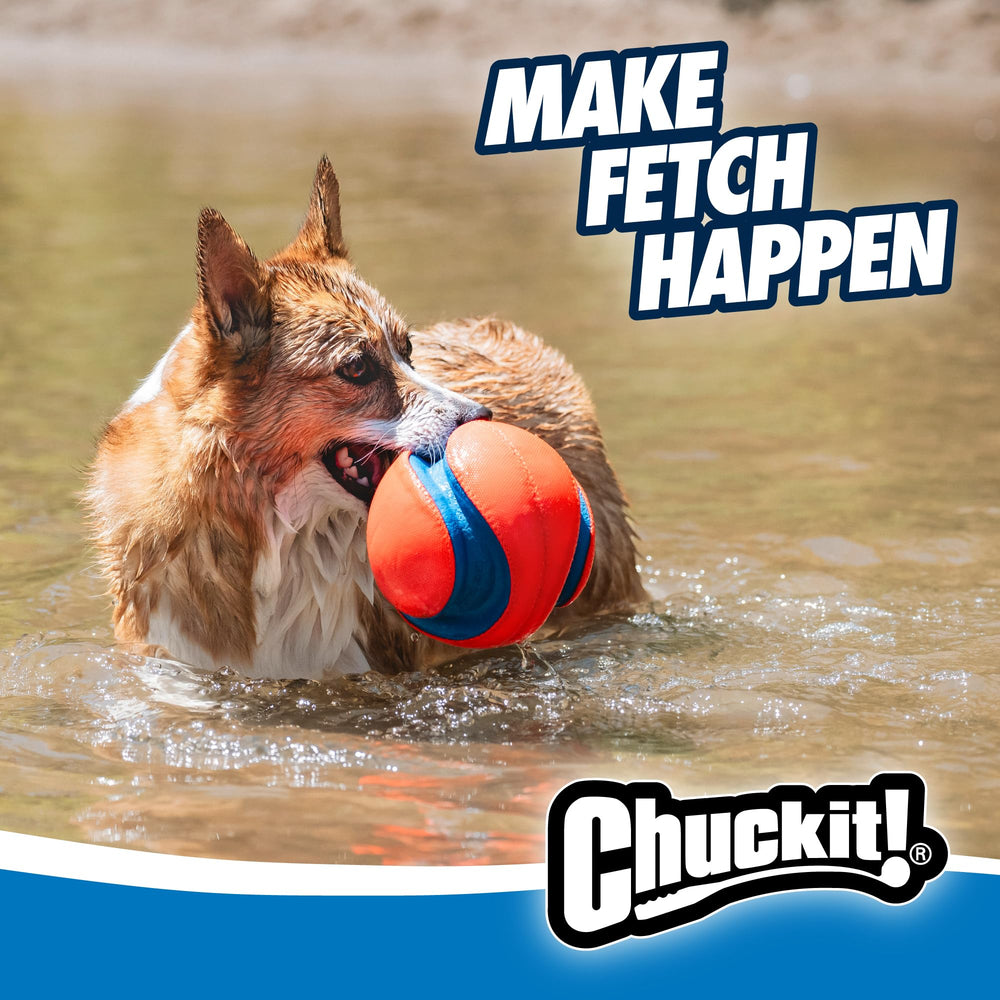 Chuckit Kick Fetch: tamaño grande para perros grandes y sesiones de juego activo