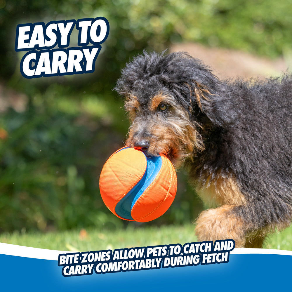 Chuckit Kick Fetch: ideal para juegos en agua y tierra, fácil de ver