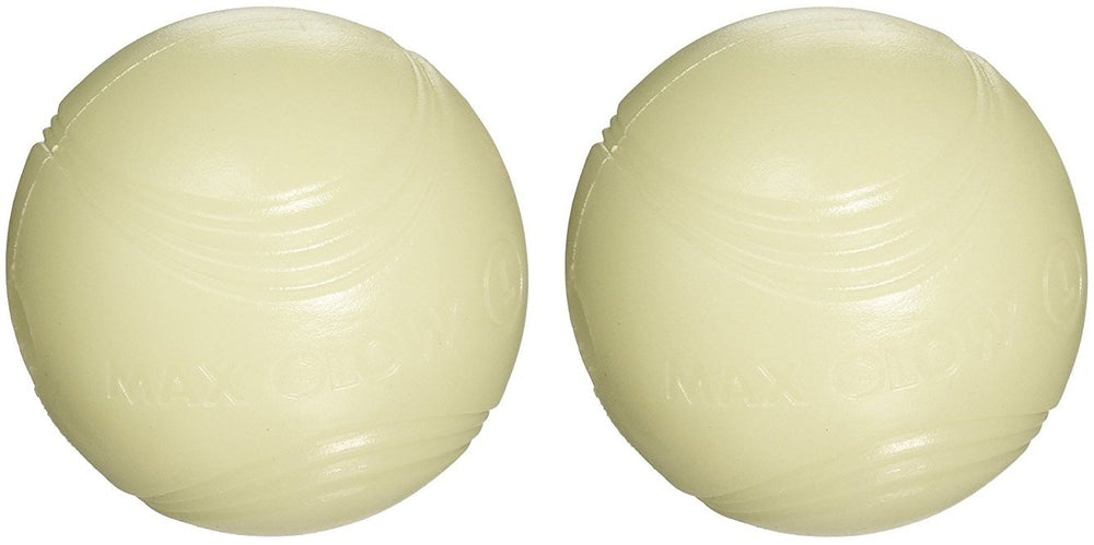 Bola Chuckit Max Glow brilla en la oscuridad para juego nocturno seguro