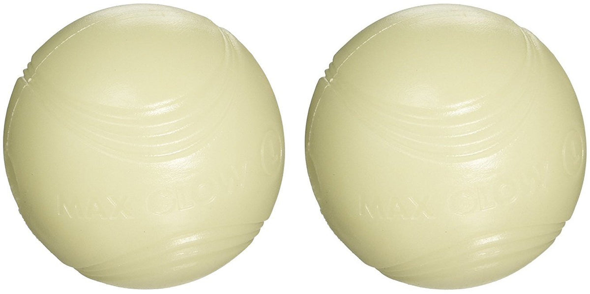 Bola Chuckit Max Glow brilla en la oscuridad para juego nocturno seguro