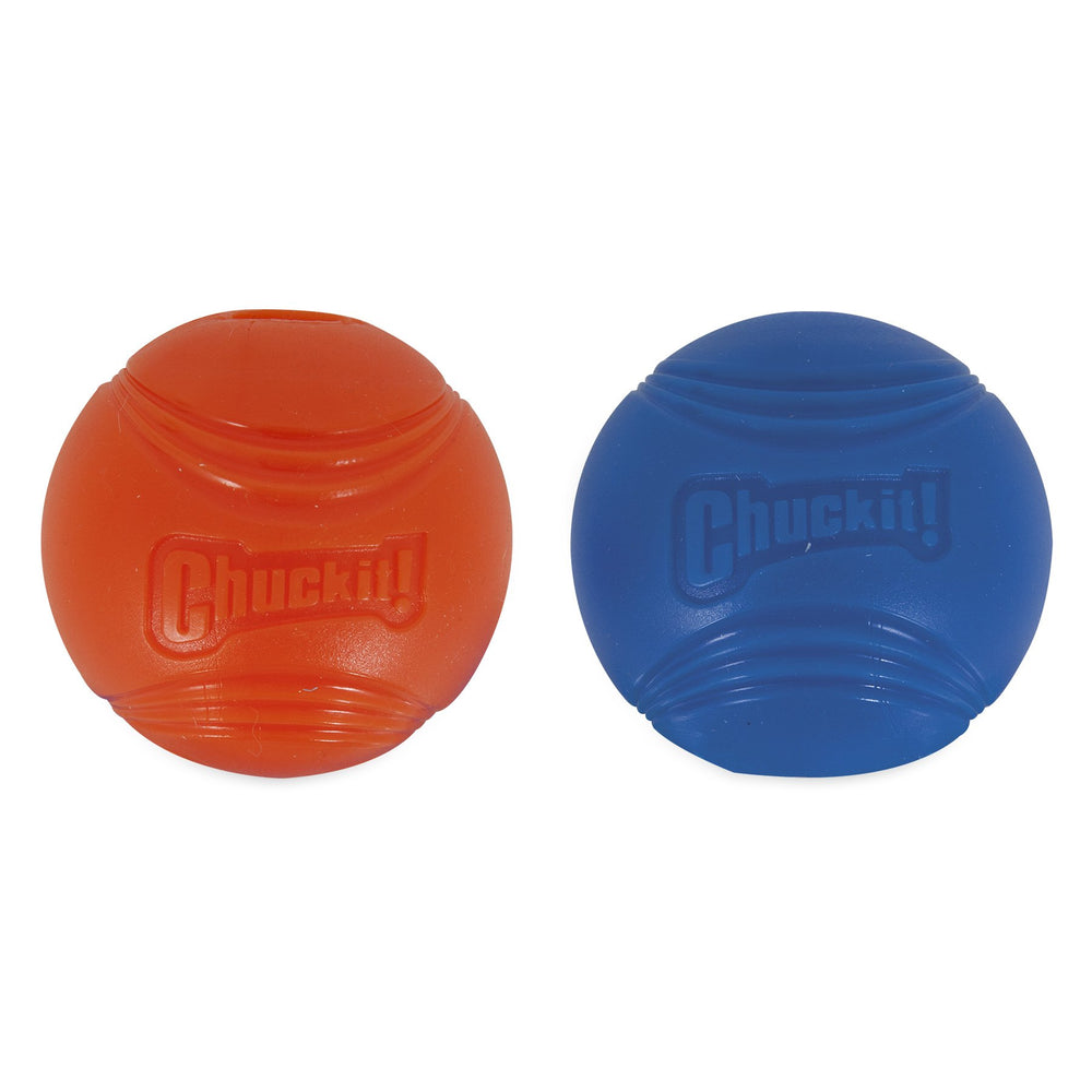 Chuckit Strato Ball balón naranja de alta visibilidad para localizarlo fácilmente.