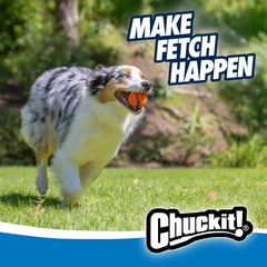 Chuckit! Ultra Ball, superficie texturizada mejora el agarre durante el juego.