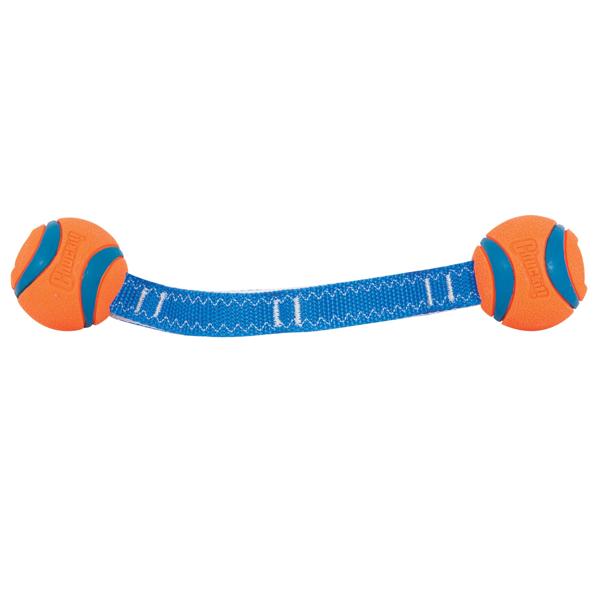 Chuckit! Ultra Duo Tug, diámetro de 2 pulgadas, tamaño perfecto para perros pequeños.