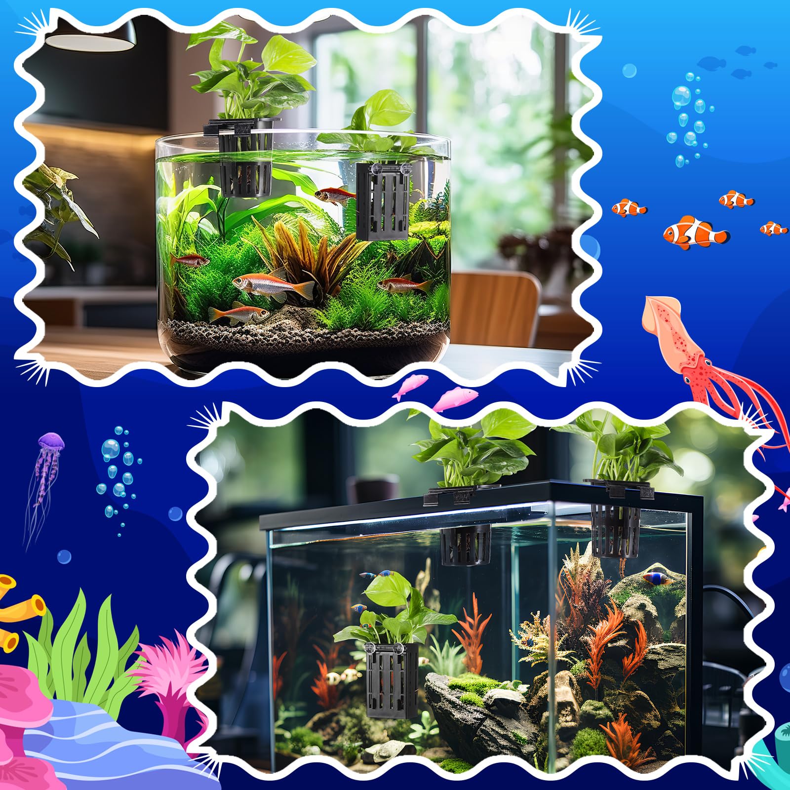 Chunful uso ampliado para plantas acuáticas y decoración