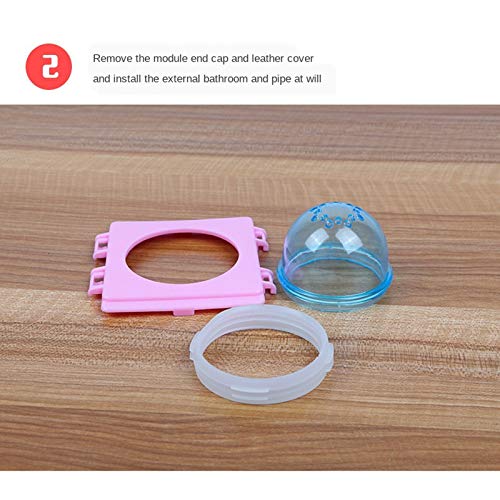 CHUQIANTONG diámetro interior 5,5 cm, compatible con roedores pequeños