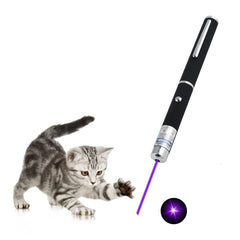 CHUQIANTONG puntero láser para gatos con cuerpo metálico resistente para juego