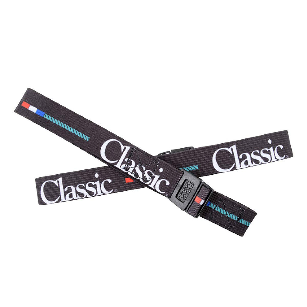 Classic correa elástica para cuerdas: colocación bajo la silla para fijar cuerdas con seguridad.
